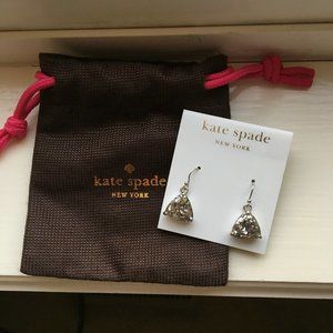 Kate Spade Triangle Glitter Earrings